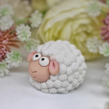 Овечка 2 форма силиконовая 3D Овечка 2 форма силиконовая 3D