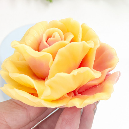 Роза пионовидная NEW форма силиконовая 3D Роза пионовидная NEW форма силиконовая 3D