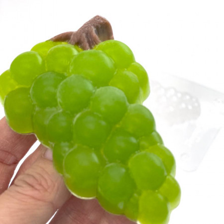 Гроздь винограда форма пластиковая для мыла и шоколада Гроздь винограда форма пластиковая для мыла и шоколада