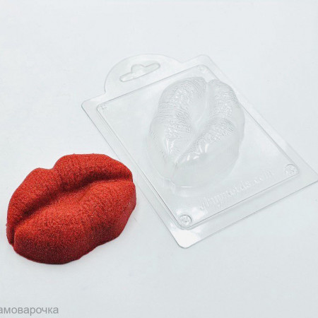 Пухлые губки форма пластиковая Пухлые губки форма пластиковая